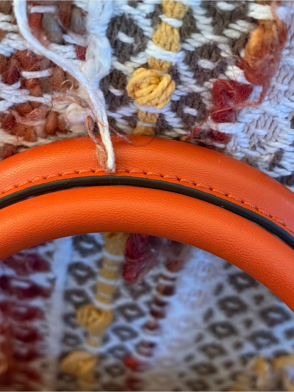 Michael Kors Orange Ombre Signature Tote - Picture 4 of 7